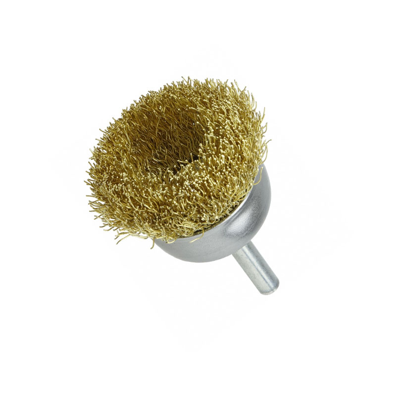 WEILER-Cup-Brush-Crimped-Brass-33M615