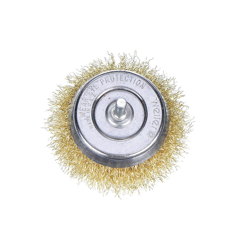 WEILER-Cup-Brush-Crimped-Brass-33M617