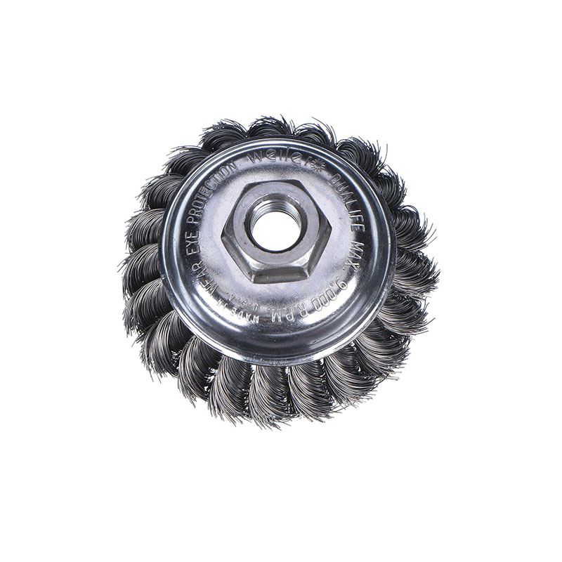 WEILER-Cup-Brush-Twisted-Steel-2FZ16