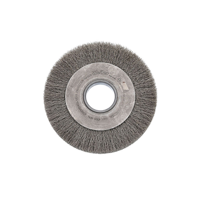 WEILER-Wire-Wheel-Brush-Crimped-Stainless-6JXC3