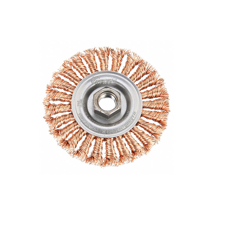 WEILER-Wire-Wheel-Brush-Twisted-Bronze-33M612
