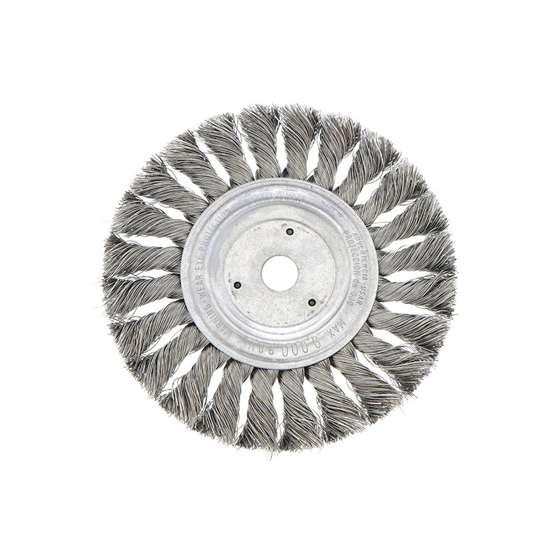 WEILER-Wire-Wheel-Brush-Twisted-Stainless-4F719
