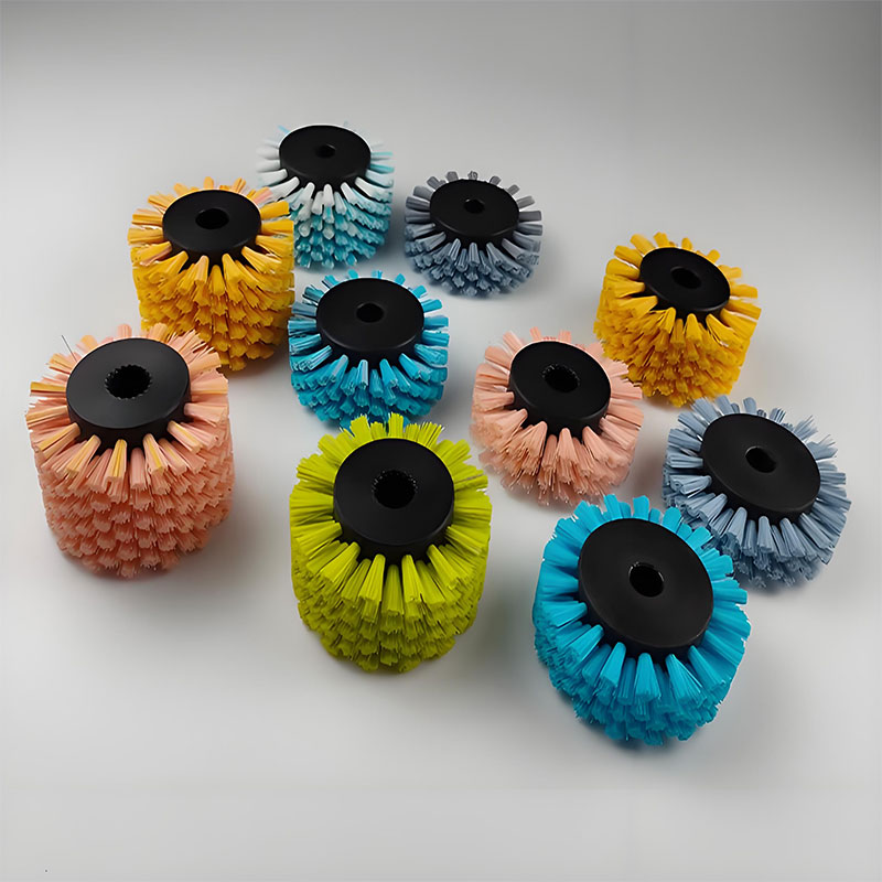 Custom Special-Shaped Cleaning Brush Roller - Nylon Small Dusting Brush & PE/PP/Stainless Steel Wire Brush Roller