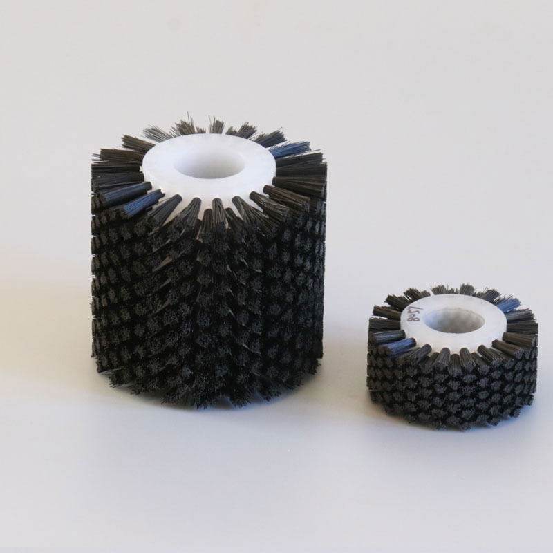 Custom Industrial Nylon Filament Roller Brush - Hollow Cylinder Brush for Cleaning & Dust Removal