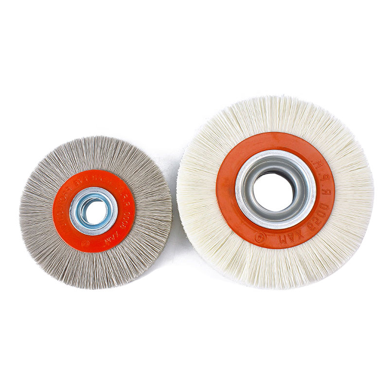 Ceramic Filament Polishing Wheel - Gear Deburring & Polishing for Copper/Aluminum Parts, Tool Edge Honing & Wood Polishing