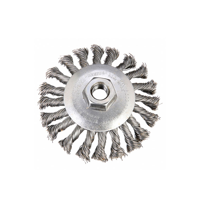 WEILER-Wire-Bevel-Brush-Twisted-Steel-6JXE9