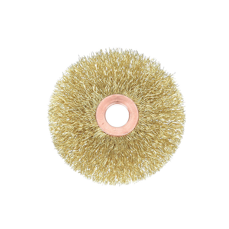 WEILER-Wire-Wheel-Brush-Crimped-Brass-33M636