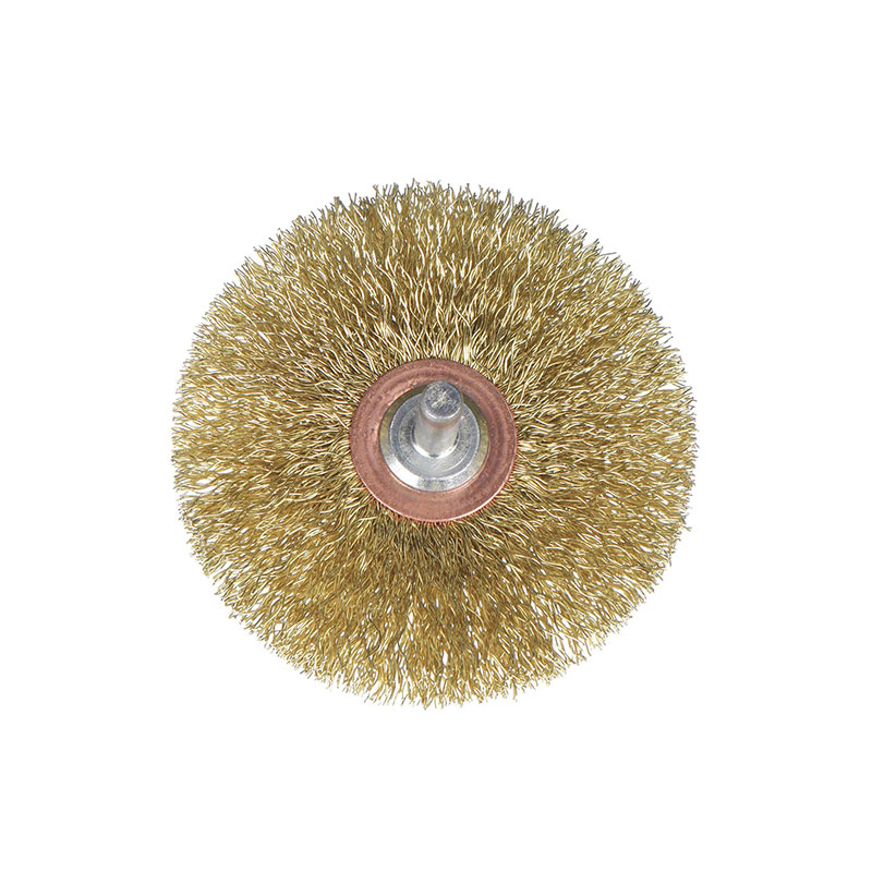 WEILER-Wire-Wheel-Brush-Crimped-Brass-6JXG6