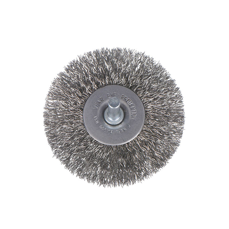 WEILER-Wire-Wheel-Brush-Crimped-Stainless-6JXH5
