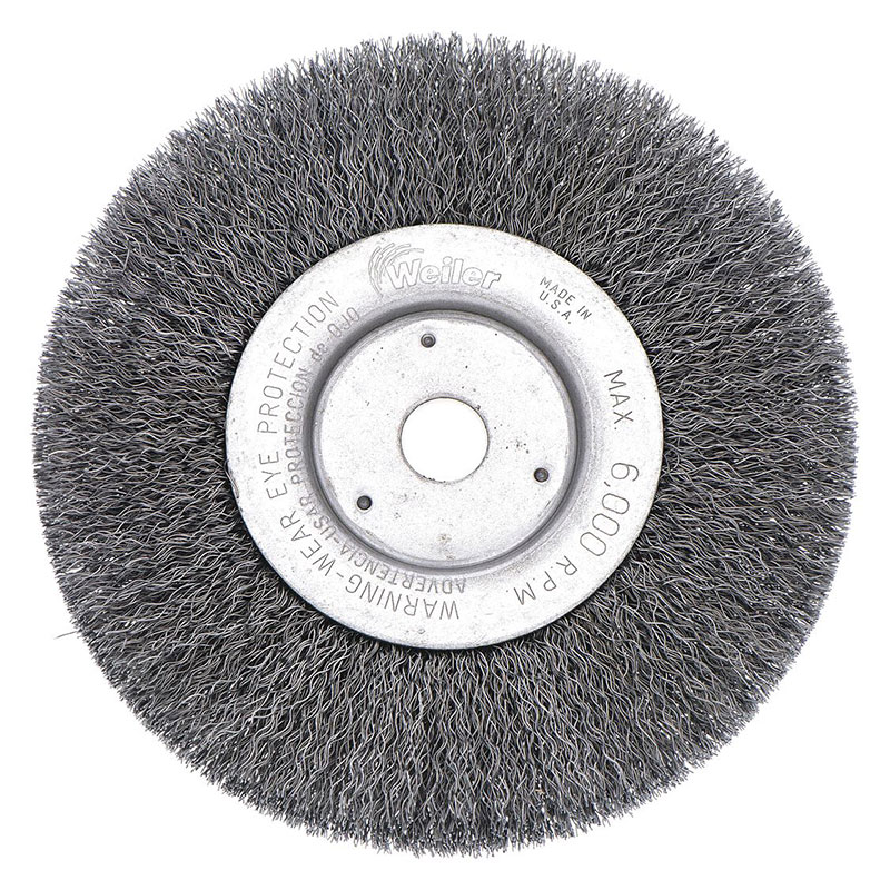 WEILER-Wire-Wheel-Brush-Crimped-Steel-5X884