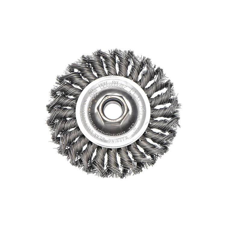 WEILER-Wire-Wheel-Brush-Twisted-Steel-3AC16