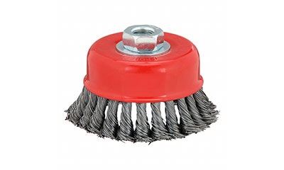 Angle grinder cup brushes