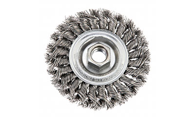 Angle grinder wire wheel brushes