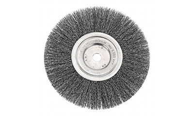 Bench & pedestal grinder wire wheel brushes